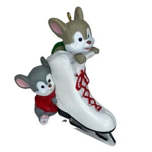 Vintage Hallmark Friendly Push Ornament